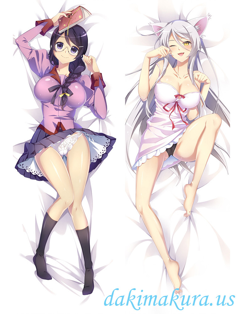 Bakemonogatari Anime Dakimakura Japanese Hugging Body Pillow Cover